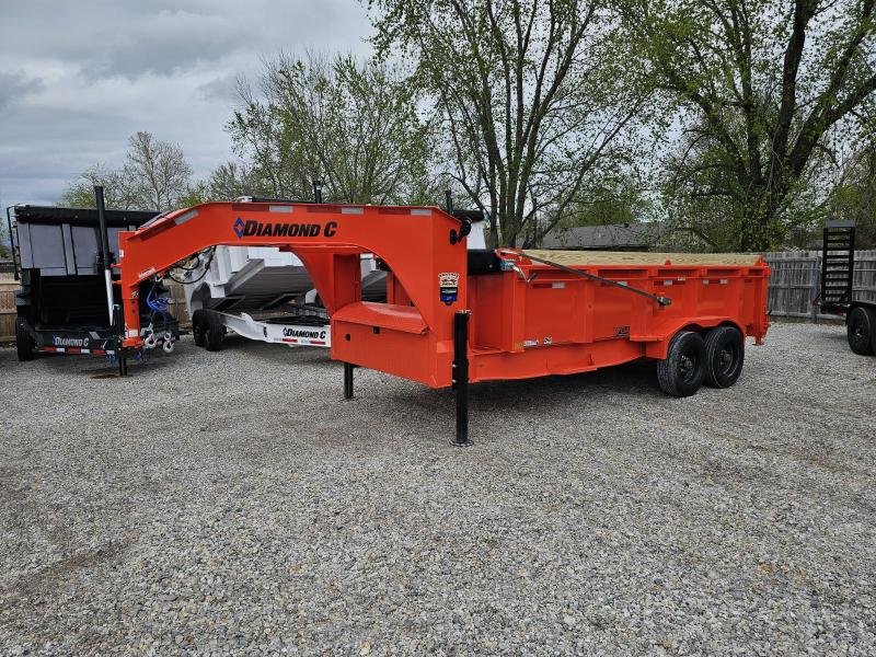 2025 Diamond C Trailers LPT-210 Telescopic Dump Trailer - PACESETTER EDITION