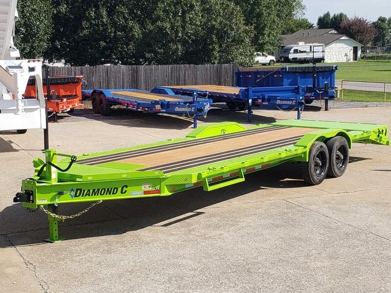 2025 Diamond C Trailers LPX-210 24'x102" Low Profile Equipment Trailer W / 1pc Ramp