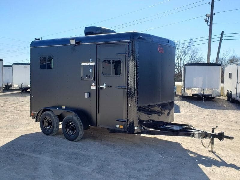 2025 Cargo Craft XP-7122 (68796) 7'x12' Fiber Splicing Trailer BLK, TNG, WIN, ALM