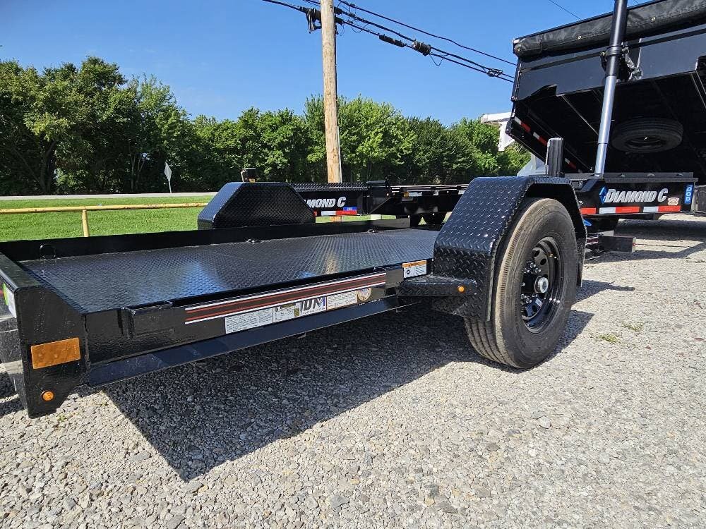 2026 Diamond C Trailers DSA-107 12'x77" Scissor Lift Capable Utility Trailer