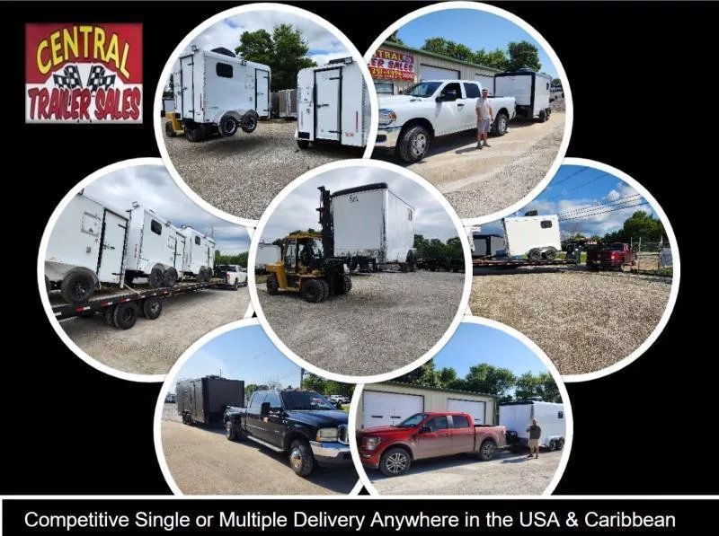 2025 Cargo Craft XP-6102 6'x10' Fiber Splicing Trailer