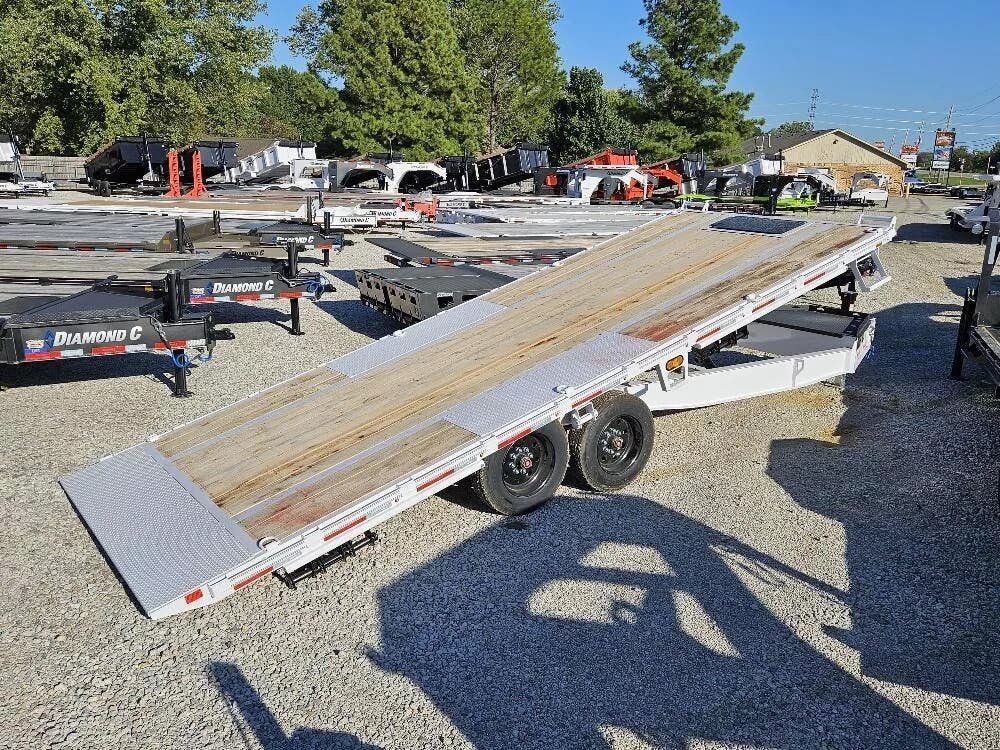 2025 Diamond C Trailers DET-208 22'x102" Deckover Tilt Equipment Trailer