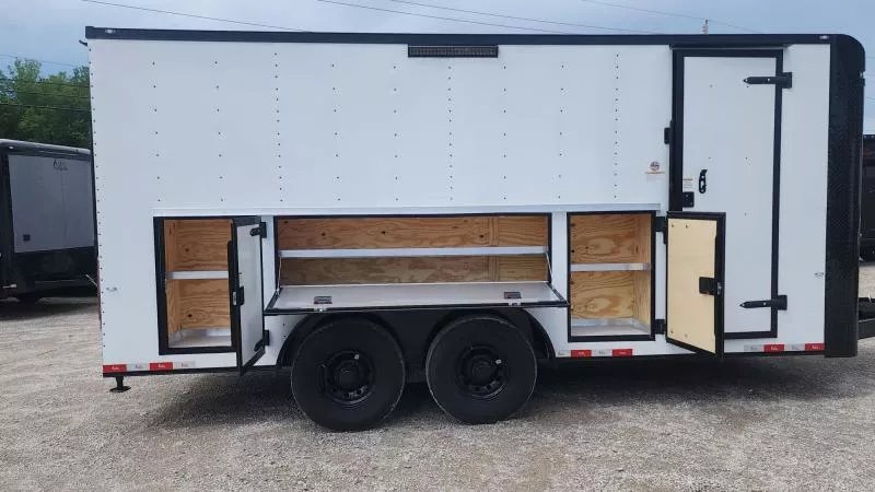 2025 Cargo Craft EF-7182 7'x18' Enclosed Tool Trailer