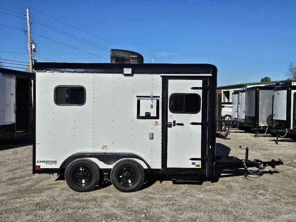 2026 Cargo Craft XP-7122 (70887) 7'x12' Trooper Fiber Splicing Trailer w/ 2 Countertops TRP, TNG, WI