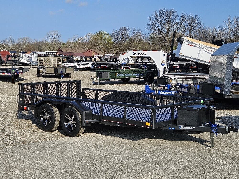 2026 Diamond C Trailers GTU-235 14'x83" Utility Trailer