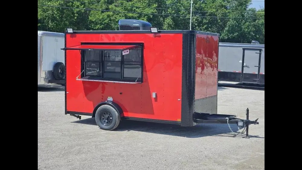 2025 Cargo Craft EF-7121 7'x12' Concession Trailer