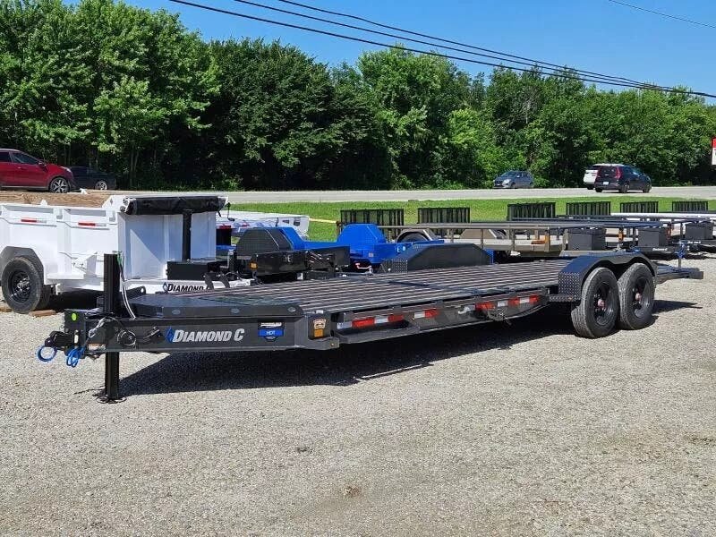 2025 Diamond C Trailers HDT-208 24'x80" Pro Tilt Trailer