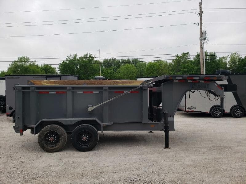 2025 Diamond C Trailers LPT-210 12'x82" Telescopic Dump Trailer