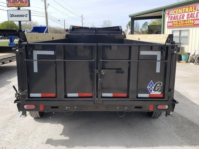 2025 Diamond C Trailers LPT-210 16'x82" Telescopic Dump Trailer - PACESETTER EDITION