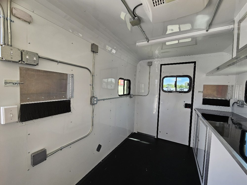 2026 Cargo Craft EF-7122 7'x12' Fiber Splicing Trailer, Cabinets and Shelves