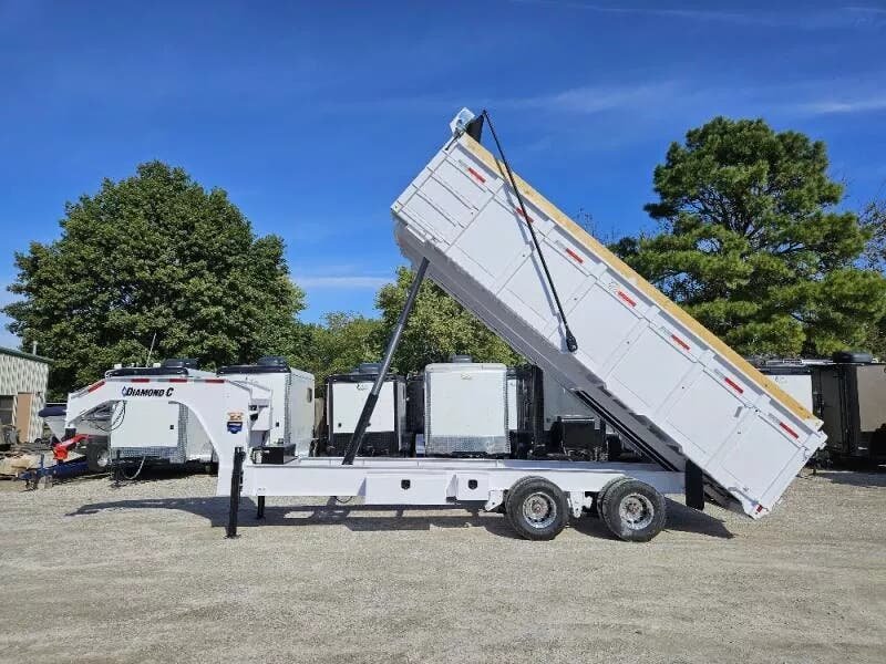 2026 Diamond C Trailers WDT-212 20'x96" Workhorse Telescopic Dump Trailer
