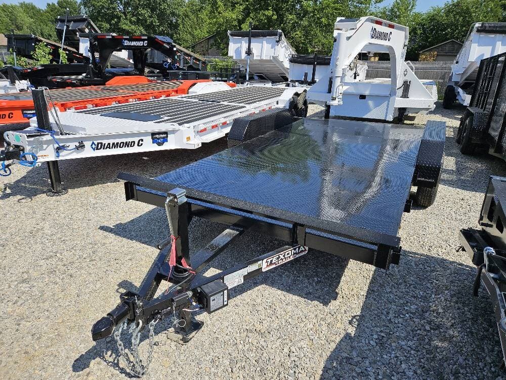 2026 Texoma Trailers STEEL FLOOR EQUIPMENT - CAR HAULER 16'L X 82"W