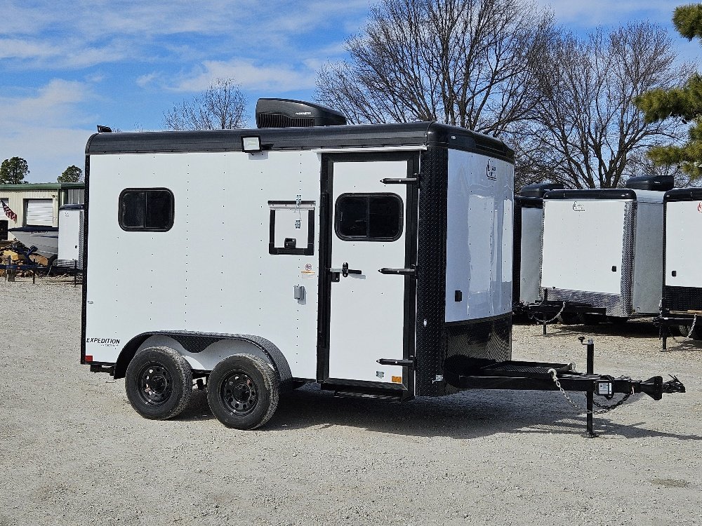 2026 Cargo Craft XP-7122 7'x12' Fiber Splicing Trailer w/ Cabinets and Shelves