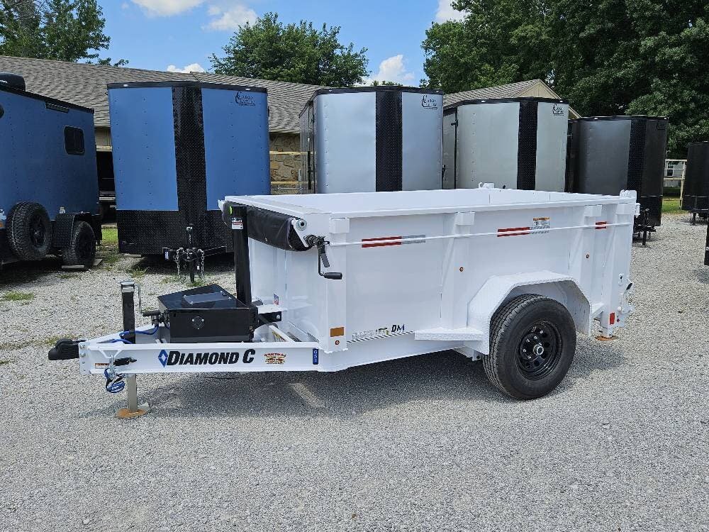 2026 Diamond C Trailers GST-106 8'x60" Telescopic Dump Trailer
