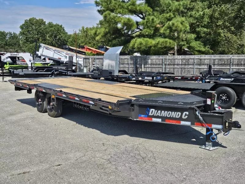 2025 Diamond C Trailers DET-208 22'x102" Deckover Tilt Equipment Trailer