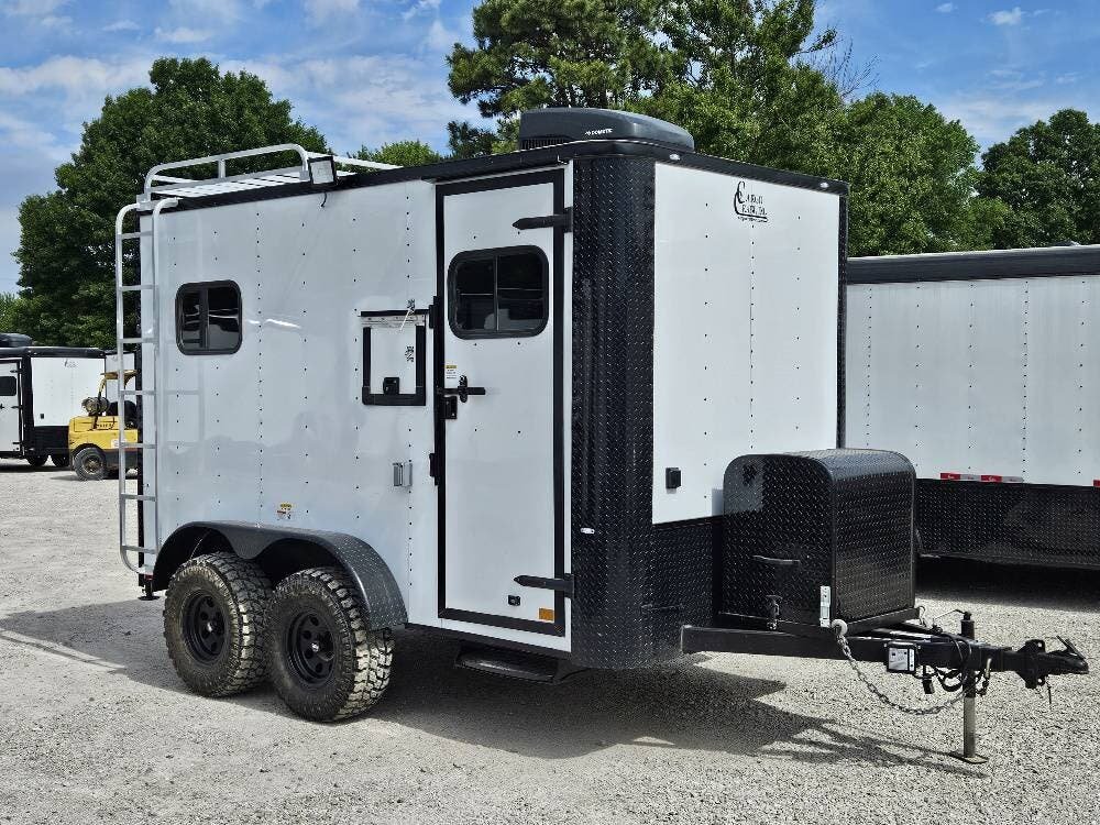 2026 Cargo Craft XP-7122 (70833) 7'x12' Fiber Splicing Trailer, 1/2 Cabinets TRP, OFF, RCK, � CAB