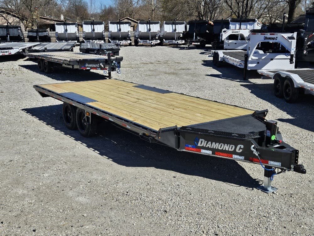 2026 Diamond C Trailers DEC-207 20'x102" Deckover Equipment Trailer Straight Deck