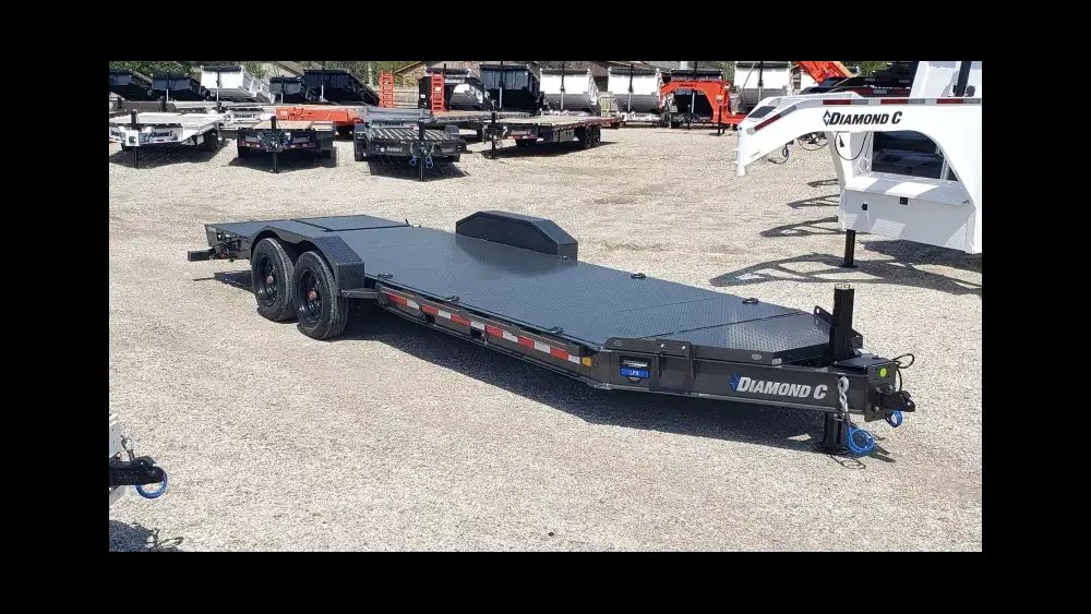 2025 Diamond C Trailers LPX-208 22'x80" Low Profile Equipment Trailer W / Max Ramps
