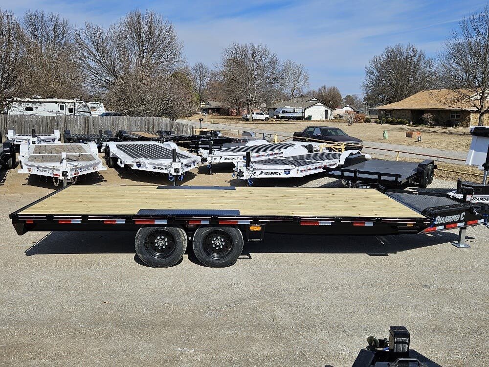 2026 Diamond C Trailers DEC-207 20'x102" Deckover Equipment Trailer Straight Deck