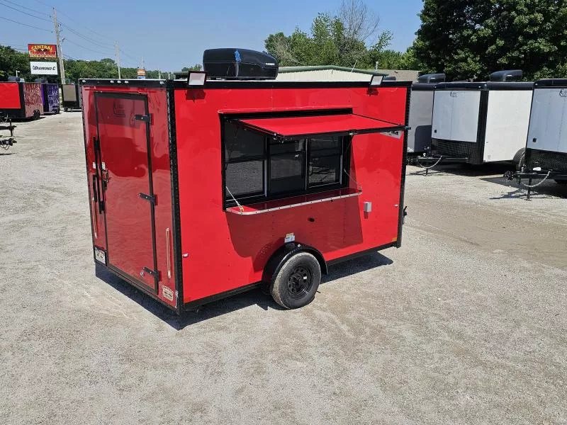 2025 Cargo Craft EF-7121 7'x12' Concession Trailer