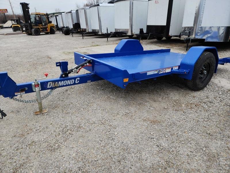 2025 Diamond C Trailers DSA-107 12'x77" Scissor Lift Capable Utility Trailer