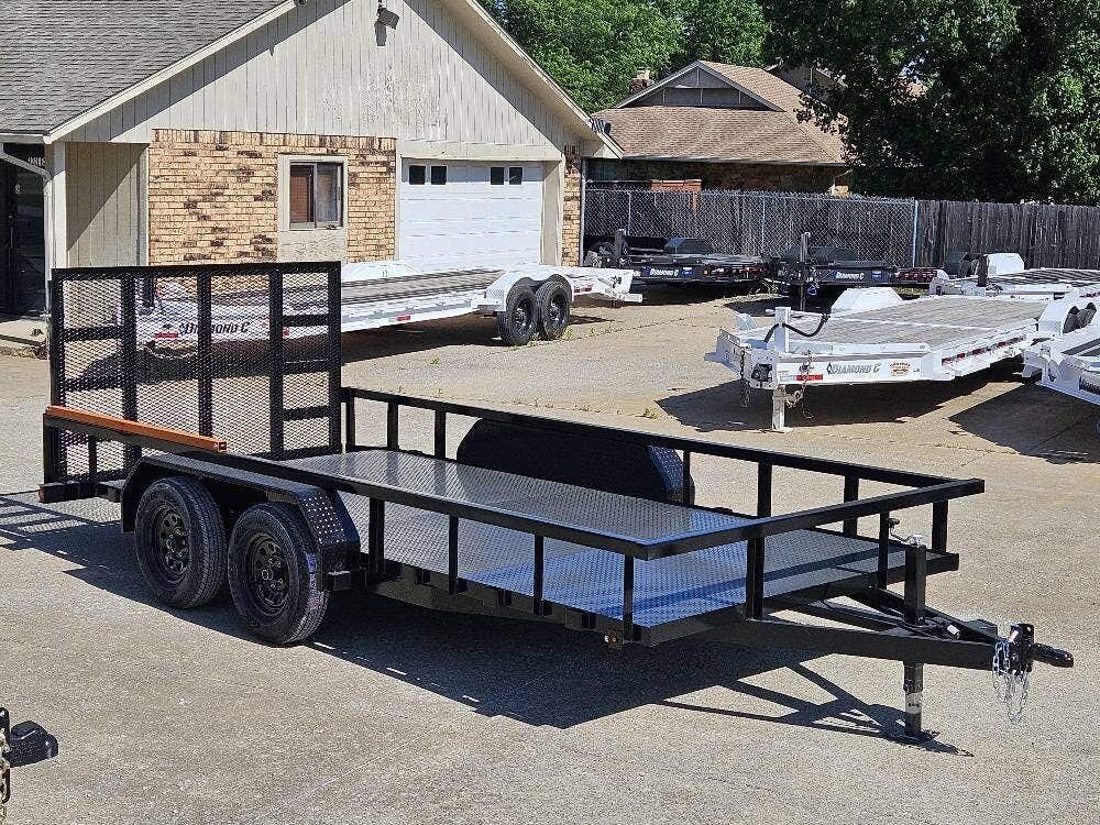 2026 Texoma Trailers HD Utility 14' X 82" Utility Trailer 7K GVWR
