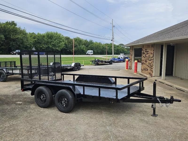 2025 Texoma Trailers 12'x82" Steel Deck Utility Trailer