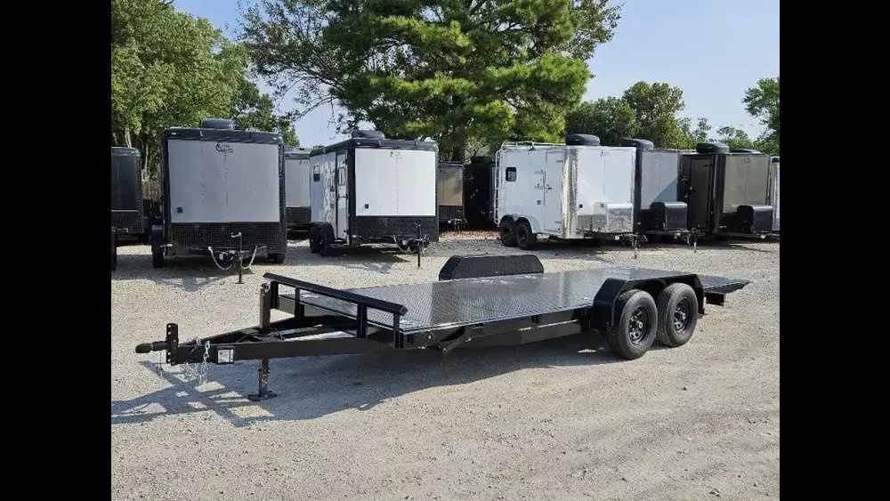 2026 Texoma Trailers Texoma 20'x83" (30980) Steel Floor Tilt Car Hauler Equipment Trailer 14K GVWR
