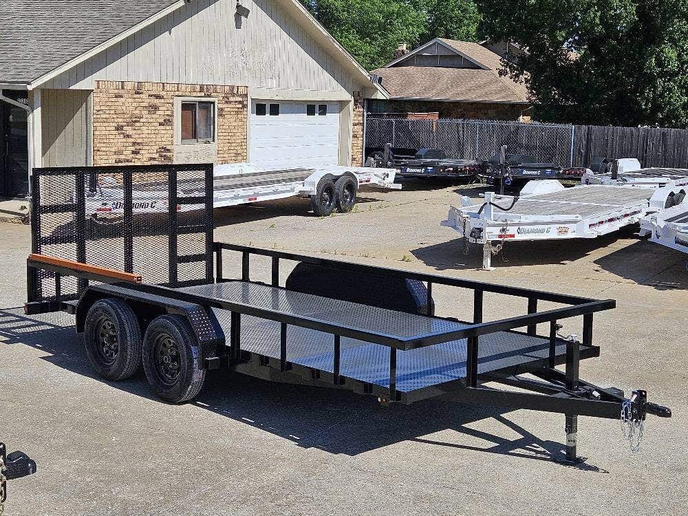 2026 Texoma Trailers HD Utility 16' X 82" Utility Trailer 7K GVWR