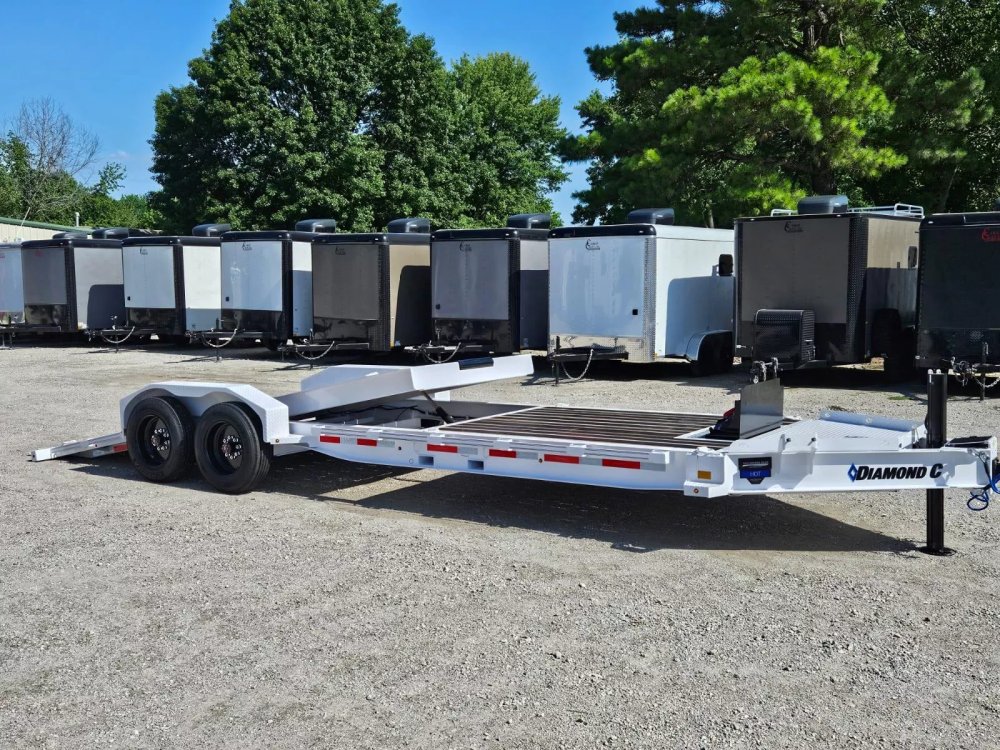 2025 Diamond C Trailers HDT-208 24'x80" Tilt Equipment Trailer - PACESETTER EDITION