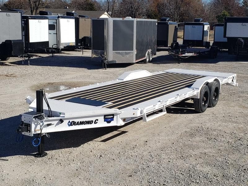 2025 Diamond C Trailers LPX-210 24'x102" Low Profile Equipment Trailer W / 1pc Ramp