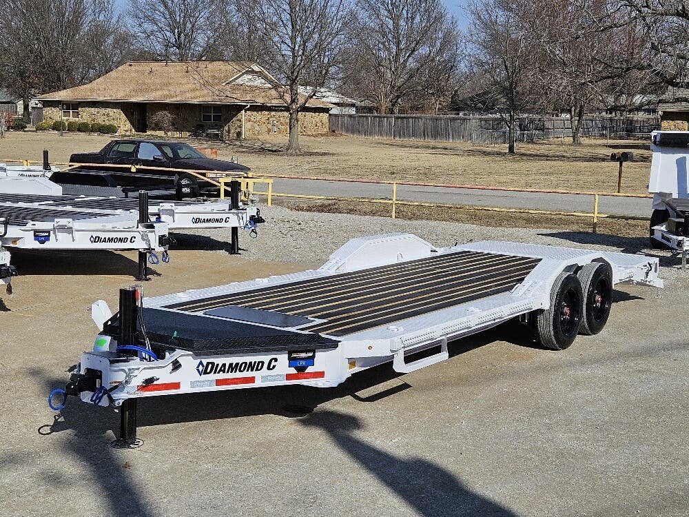 2026 Diamond C Trailers LPX-208 22'x80" Low Profile Equipment Trailer W 1pc Ramp