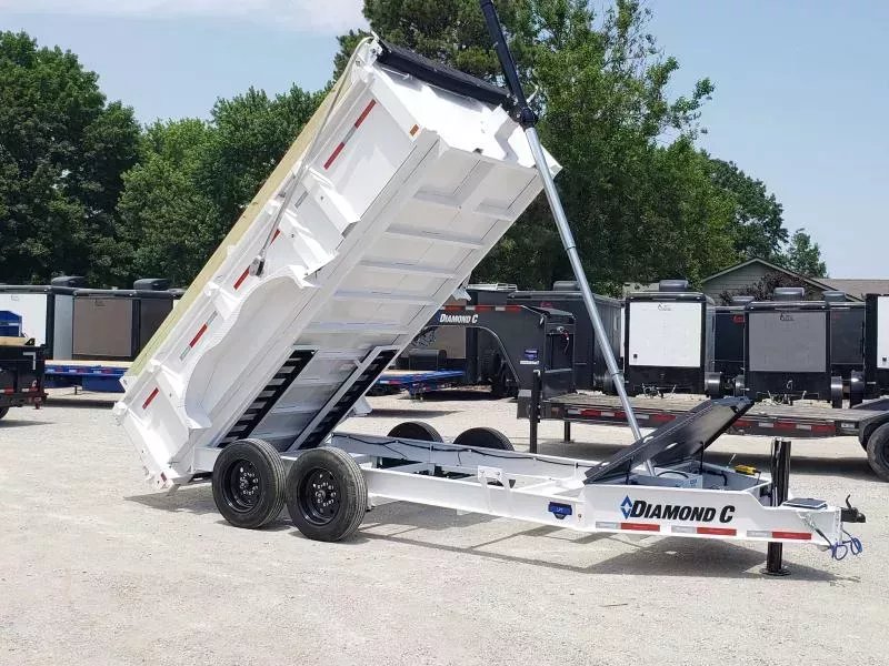 2025 Diamond C Trailers LPT-207 14'x82" Telescopic Dump Trailer - PACESETTER EDITION