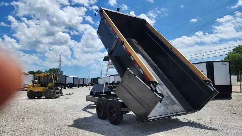 2025 Diamond C Trailers HDU-208 14'x82" Telescopic Dump Trailer