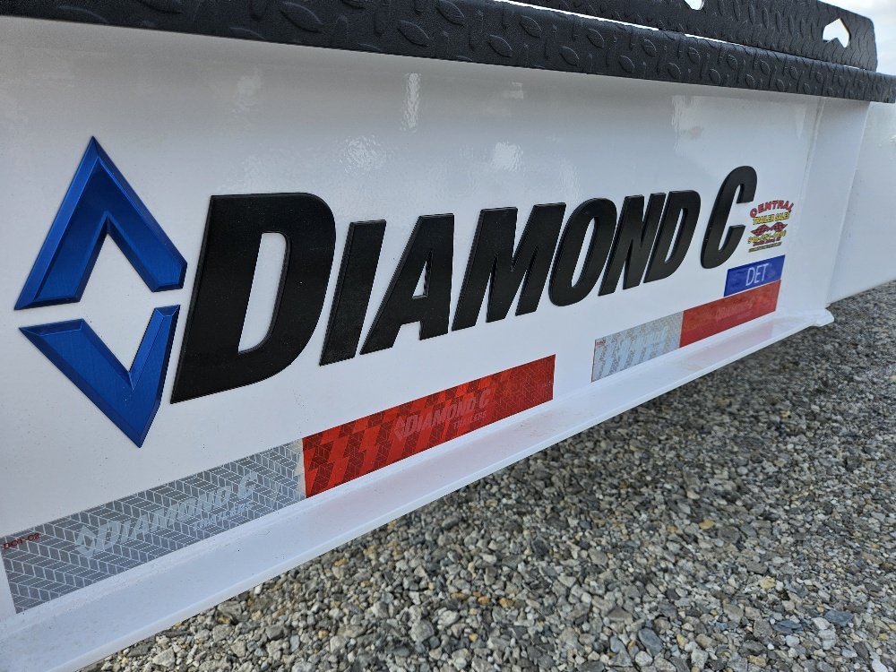 2026 Diamond C Trailers DET-210 24'x102" Tilt Equipment Trailer