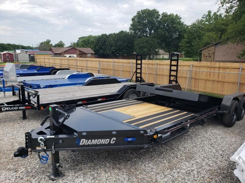 2025 Diamond C Trailers HDT-207 22'x82" Tilt Equipment Trailer