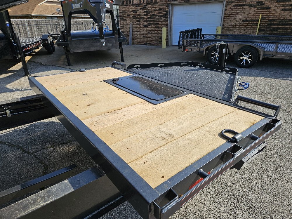2026 Diamond C Trailers DET-210 24'x102" Deckover Tilt Equipment Trailer