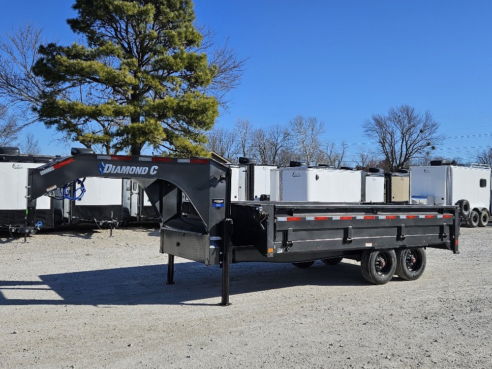 2026 Diamond C Trailers DOD-210 16'x96" Deckover Dump Trailer