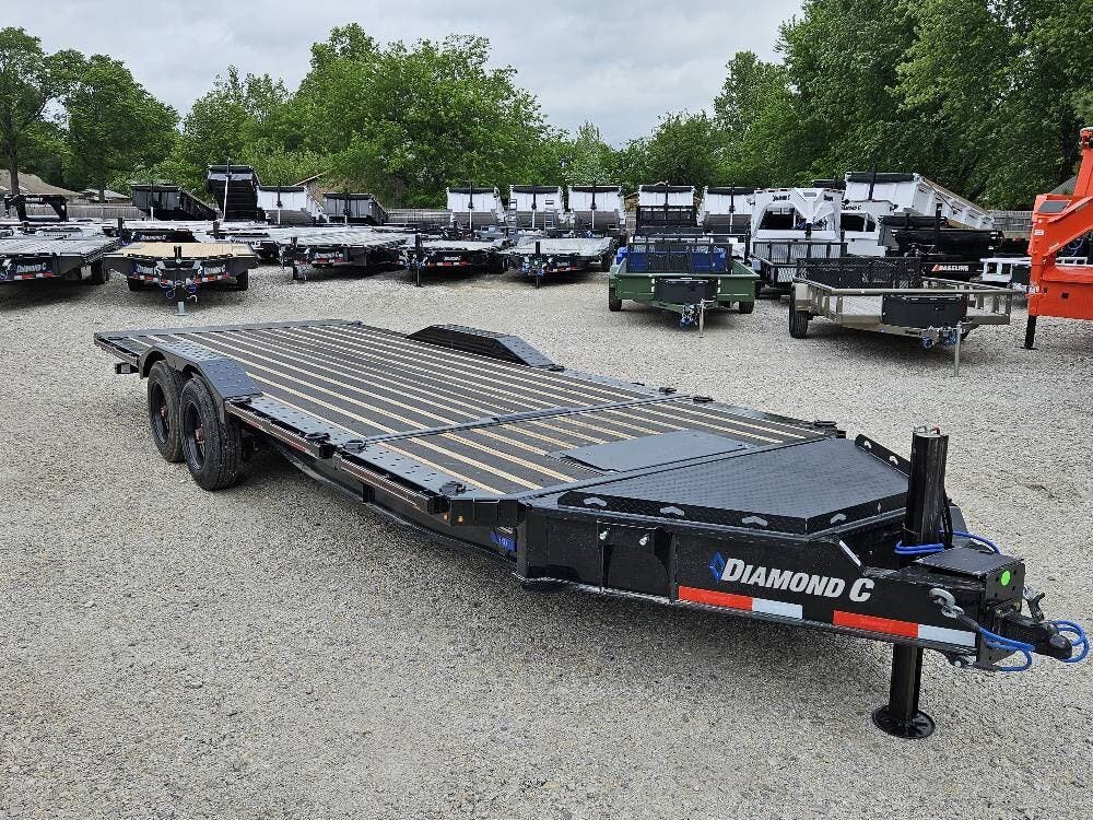2026 Diamond C Trailers HXD-208 22'x102" Low Profile Pro-Tilt Trailer
