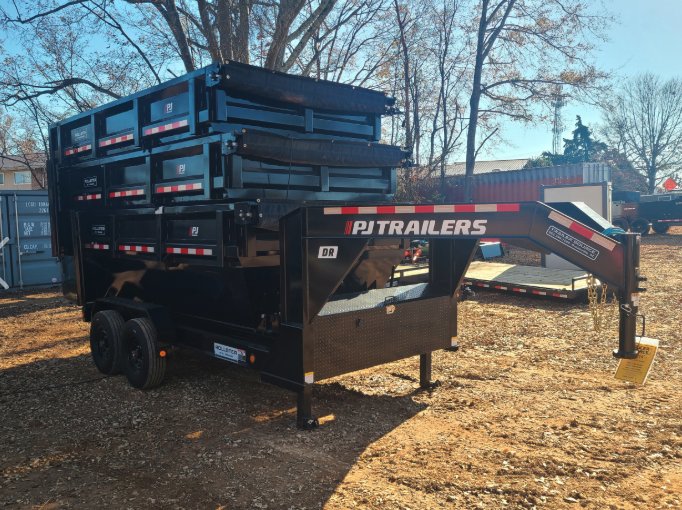 2023 PJ Trailers New Old Stock 2023 PJ DR Rollster 7x14 Roll-Off Dumpster Package 14K GVWR - Include