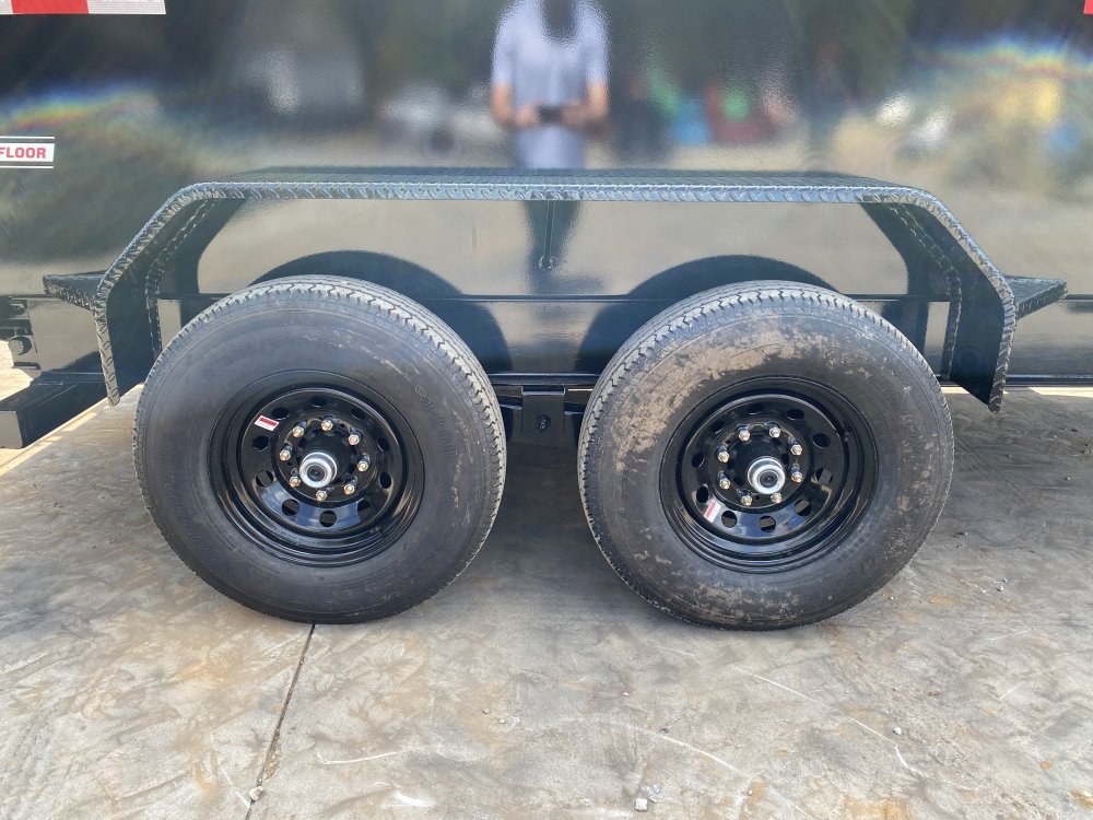 2026-PJ-Trailers-7x14-14K-Dump-Trailer-4'-Sides-|-5-Stage-TELE-Hoist,-Hydraulic-Jack,-Monster-Toolbo