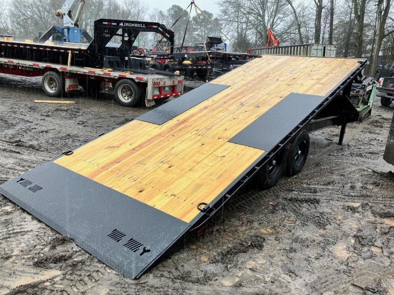2026-Iron-Bull-Trailers-8.5x22-16K-Gooseneck-Tilt-Deckover-Trailer-Dual-Cylinder-Tilt,-Hydraulic-Jac