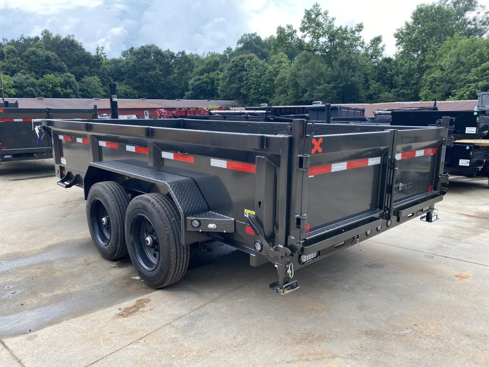 2026-MAXXD-Trailers-7x14-2ft-16k-8-Ton-Ramps-Low-Pro-Telescopic-Dump-D16K7142TX