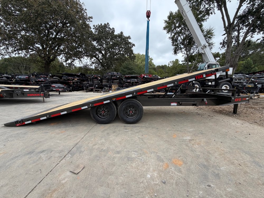 2027 MAXXD Trailers 2027 MaxxD TOX 8.5x22 Tilt Equipment Trailer 17.5K GVWR - 10" I-Beam, 8K Axles, 17.5 Tires, Knife Edge, Wireless Remote, Winch Plate tilt trailers for sale — photo 13 of 16 | Prime Trail Trailers