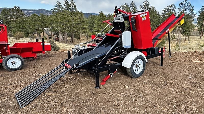 2024 Hudson Badger-C Winch Firewood Processor with Conveyor