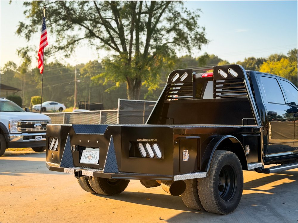 2027 Neckover 2027 Neckover Standard Skirted Cab & Chassis Truck Bed - 60" Cab-to-Axle, 34" Runners, B&W Turnover Ball & 7-Gauge Floor skirted truck beds for sale — photo 4 of 6 | Prime Trail Trailers