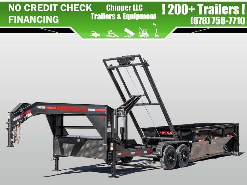 2025 MAXXD Trailers Roll Off Trailer 16K Gooseneck Trailer Only