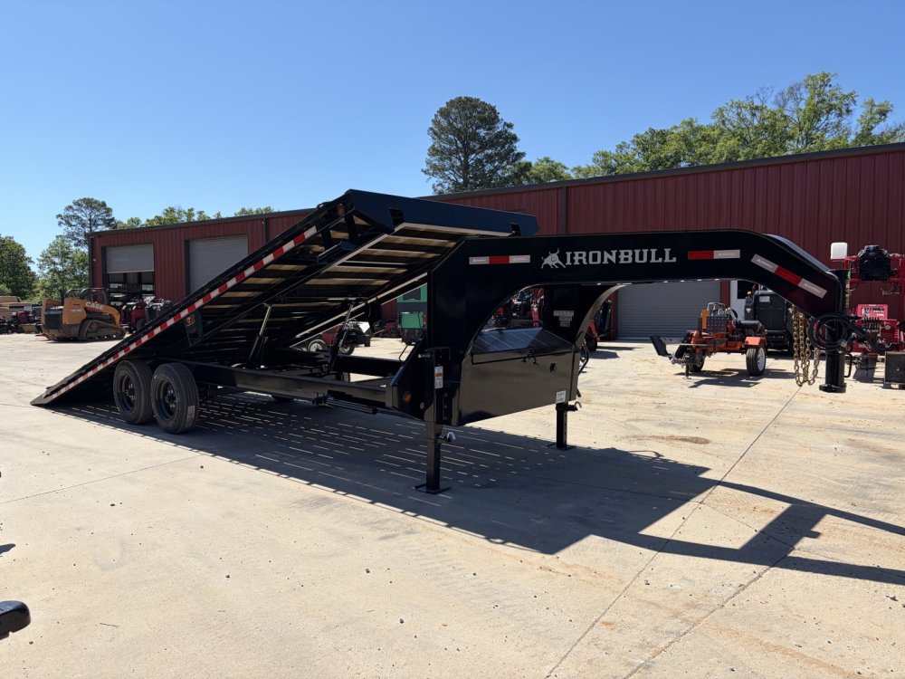 2026 Iron Bull 2026 Iron Bull TDG 8.5x24 Gooseneck Tilt Trailer 16K GVWR - Engineered Neck, 8" I-Bea