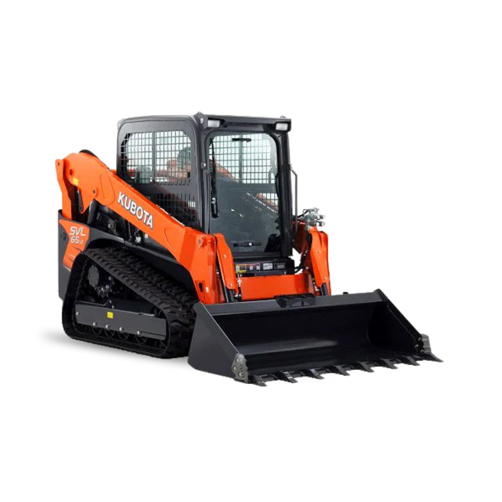 Kubota SVL65-2 Open Cab Half Day - $220 Day - $320