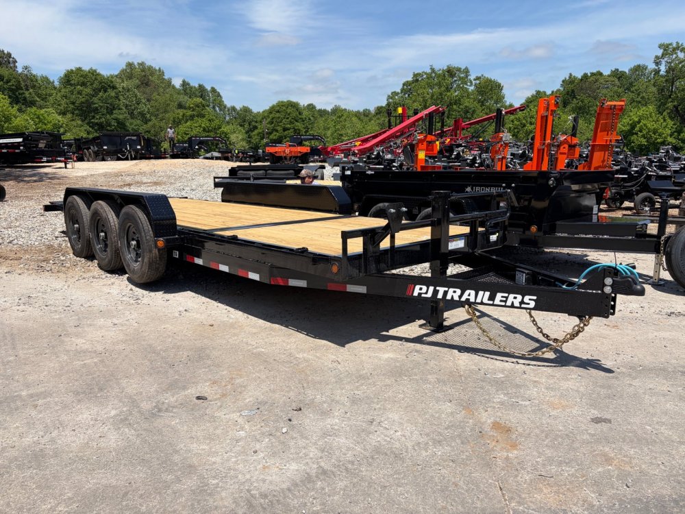 2027 PJ Trailers 7x22 20k 10 ton Gravity Partial Tilt Deck Trailer